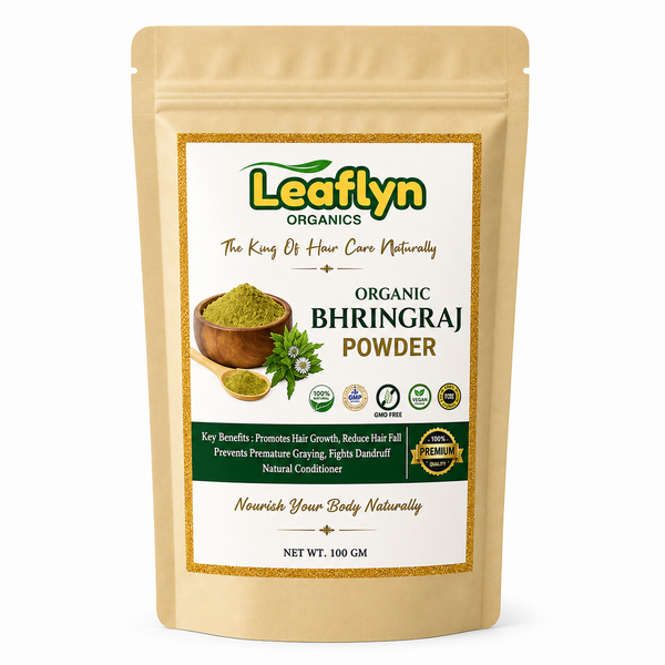 Bhringraj Powder – Natural Hair Care & Scalp Care | Leaflyn Organics