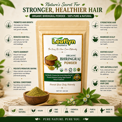 Bhringraj Powder – Natural Hair Care & Scalp Care | Leaflyn Organics